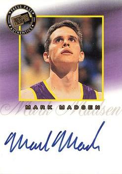 2002 Press Pass - Pro Autographs #NNO Mark Madsen Front