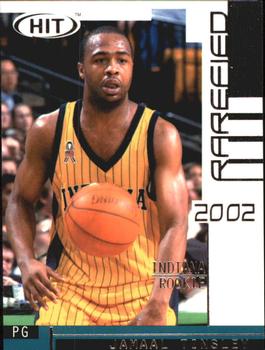 2002 SAGE HIT - Rarefied Silver #R37 Jamaal Tinsley Front