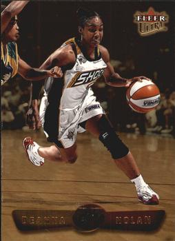 2002 Ultra WNBA - Gold Medallion #12 Deanna Nolan Front
