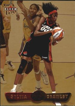 2002 Ultra WNBA - Gold Medallion #99 Sylvia Crawley Front