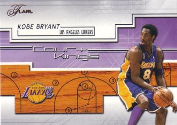 2002-03 Flair - Court Kings #1 CK Kobe Bryant Front