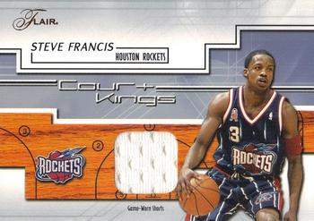 2002-03 Flair - Court Kings Game Used #CK-SF Steve Francis Front