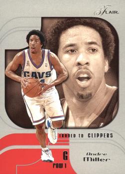 2002-03 Flair - Row 1 #43 Andre Miller Front