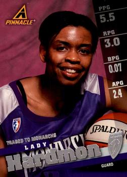 1998 Pinnacle WNBA #44 Lady Hardmon Front