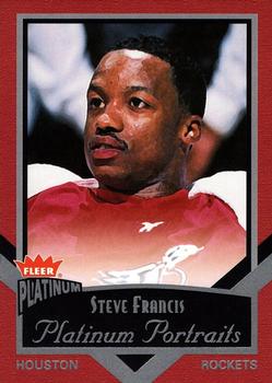 2002-03 Fleer Platinum - Platinum Portraits #4 PP Steve Francis Front