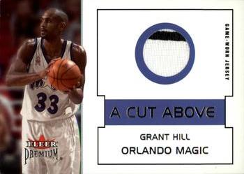 2002-03 Fleer Premium - A Cut Above #NNO Grant Hill Front