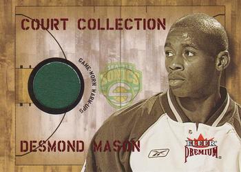2002-03 Fleer Premium - Court Collection Ruby #NNO Desmond Mason Front