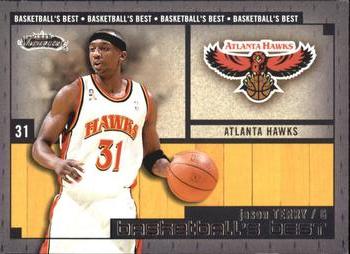2002-03 Fleer Showcase - Basketball's Best #13 BB Jason Terry Front