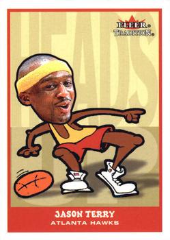 2002-03 Fleer Tradition - Heads Up #2 HU Jason Terry Front