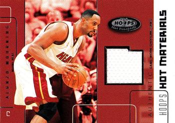 2002-03 Hoops Hot Prospects - Hot Materials #HM-AM Alonzo Mourning Front
