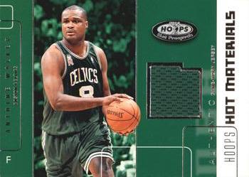 2002-03 Hoops Hot Prospects - Hot Materials #HM-AW Antoine Walker Front