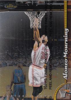 1998-99 Finest #126 Alonzo Mourning Front