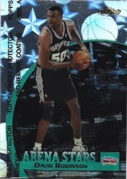 1998-99 Finest - Arena Stars #AS16 David Robinson Front