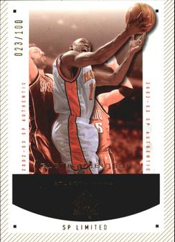 2002-03 SP Authentic - Limited #1 Glenn Robinson Front