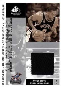 2002-03 SP Game Used - All-Star Apparel #SS-AS Steve Smith Front
