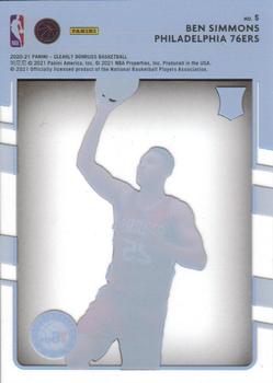 2020-21 Clearly Donruss - Clearly Retro Rated Rookie 2016-17 #5 Ben Simmons Back