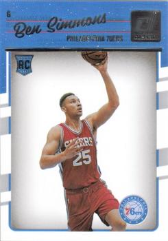 2020-21 Clearly Donruss - Clearly Retro Rated Rookie 2016-17 #5 Ben Simmons Front