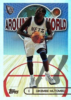 2002-03 Topps - Around the World Exchange #AW9 Dikembe Mutombo Front