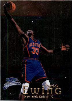 1998-99 Fleer Brilliants #18 Patrick Ewing Front