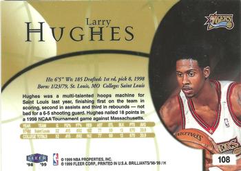 1998-99 Fleer Brilliants #108 Larry Hughes Back