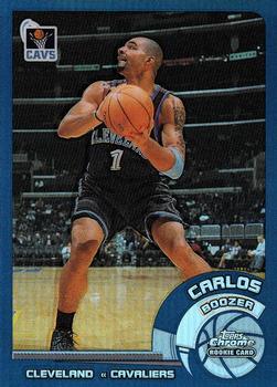 2002-03 Topps Chrome - Refractors #127 Carlos Boozer Front