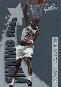 1998-99 Fleer Brilliants - Shining Stars #7 SS Kevin Garnett Front