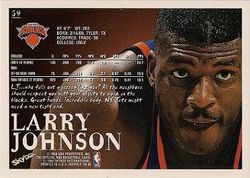 1998-99 Hoops #59 Larry Johnson Back