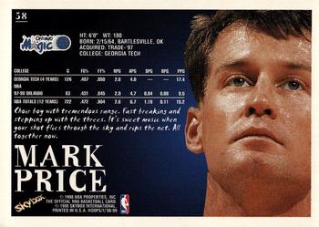 1998-99 Hoops #58 Mark Price Back