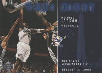 2002-03 Upper Deck - Game Night #GN12 Michael Jordan Front