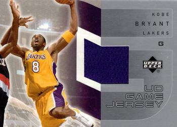 2002-03 Upper Deck - UD Game Jerseys Series Two #GJ-KB Kobe Bryant Front