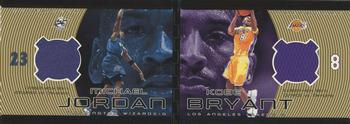 2002-03 Upper Deck - UD Playbooks Jersey Combos #MJ-KB-H Michael Jordan / Kobe Bryant Front