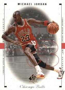 1998-99 SP Authentic #4 Michael Jordan Front