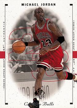 1998-99 SP Authentic #7 Michael Jordan Front