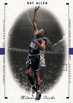 1998-99 SP Authentic #50 Ray Allen Front