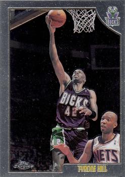 1998-99 Topps Chrome #177 Tyrone Hill Front