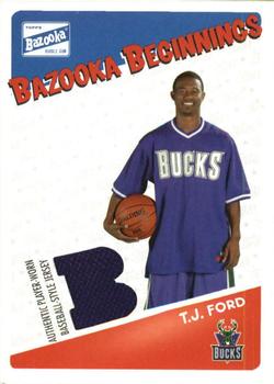 2003-04 Bazooka - Beginnings #BBE-TF T.J. Ford Front