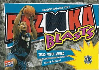 2003-04 Bazooka - Blasts #BB-TAW Tariq Abdul-Wahad Front