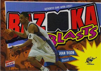 2003-04 Bazooka - Blasts Foil #BB-JD Juan Dixon Front