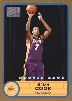 2003-04 Bazooka - Gold #258 Brian Cook Front