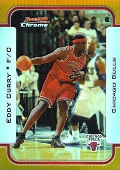 2003-04 Bowman - Chrome Refractors Gold #109 Eddy Curry Front