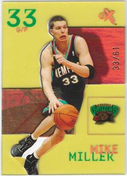 2003-04 E-X - Essential Credentials Future #42 Mike Miller Front