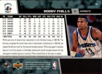 1998-99 Upper Deck #18 Bobby Phills Back