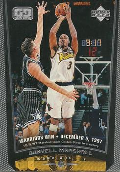 1998-99 Upper Deck #50 Donyell Marshall Front