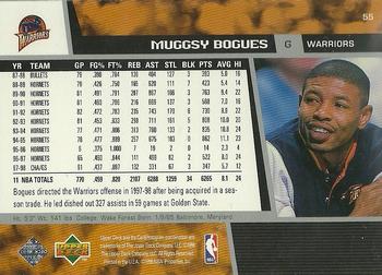 1998-99 Upper Deck #55 Muggsy Bogues Back