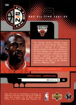1998-99 Upper Deck #169 Michael Jordan Back