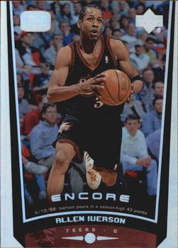 1998-99 Upper Deck Encore #61 Allen Iverson Front