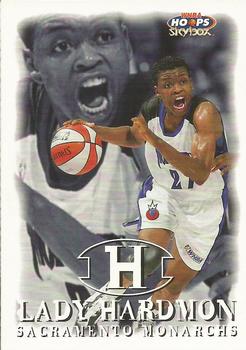 1999 Hoops WNBA #38 Lady Hardmon Front