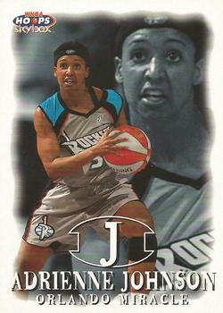 1999 Hoops WNBA #98 Adrienne Johnson Front