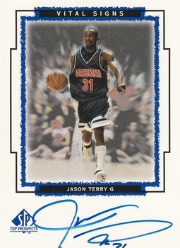 1999 SP Top Prospects - Vital Signs #TE Jason Terry Front