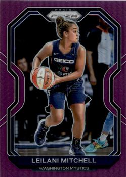 2021 Panini Prizm WNBA - Prizms Purple #3 Leilani Mitchell Front